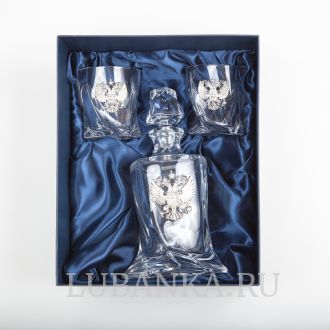 Набор для виски «Истеблишмент», хрустальный