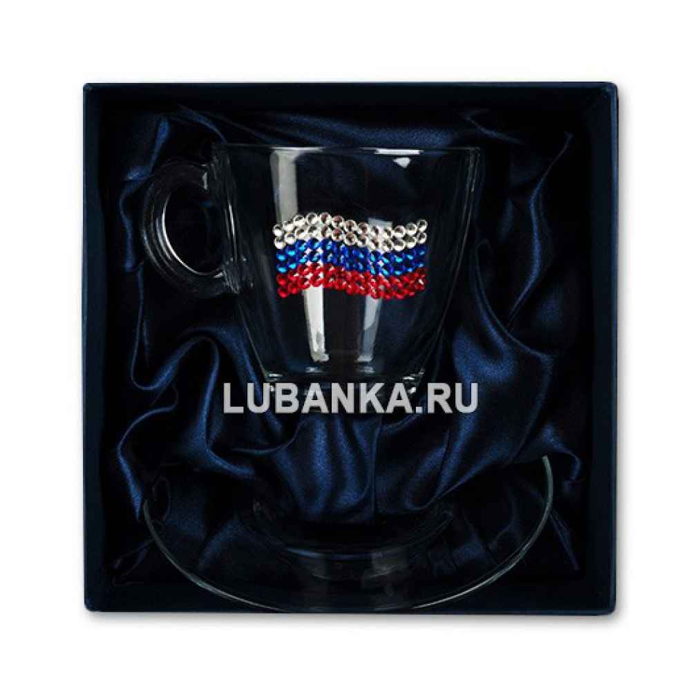 Чашка чайная «Флаг России»