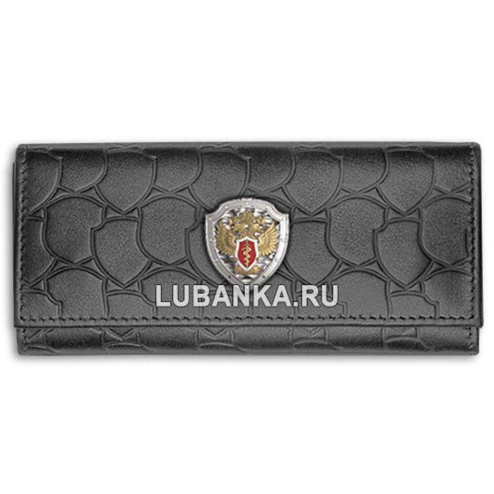 Ключница кожаная мужская «ФСКН»